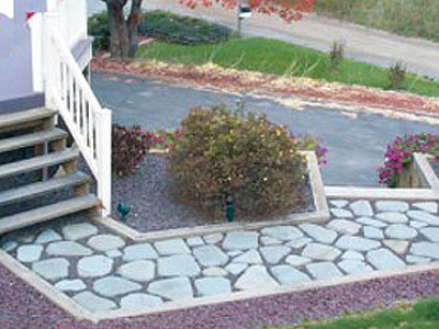 Water-washed Stone Path